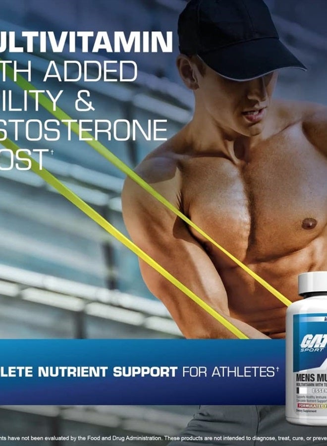 GAT SPORT Men's Multi + Test, Premium Multivitamin Tablets (150 Count) - Image 5