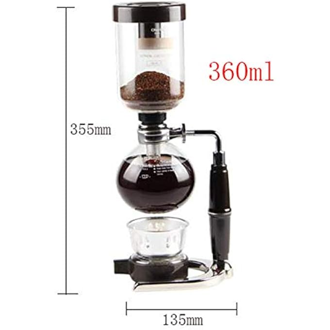 Cool Baby Siphon Coffee Maker Set For Business Gift 39 * 14 * 44Cm Vacuum Coffee Makers - Image 4