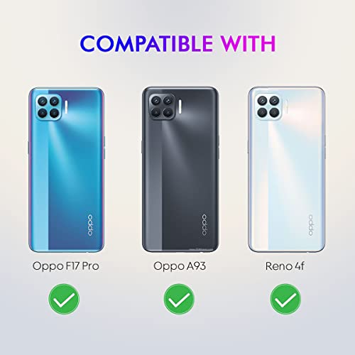 LIRAMARK Silicone Soft Back Cover Case for Oppo F17 Pro / A93 / Reno 4F (Pink) - Image 2