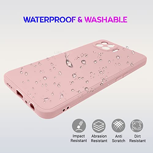 LIRAMARK Silicone Soft Back Cover Case for Oppo F17 Pro / A93 / Reno 4F (Pink) - Image 5