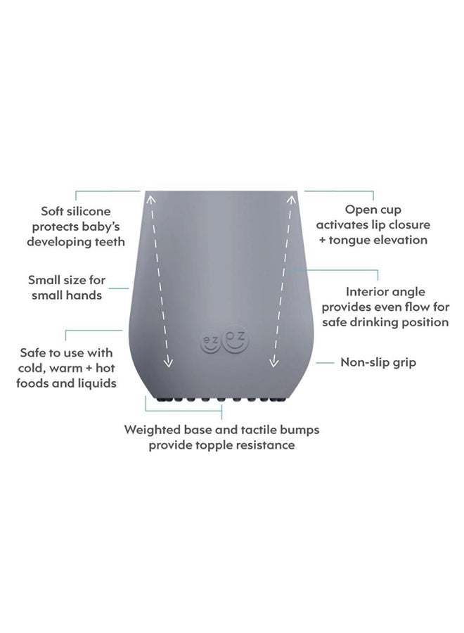 ازبيز EZPZ - طقم الطعام الأول - رمادي - Image 3