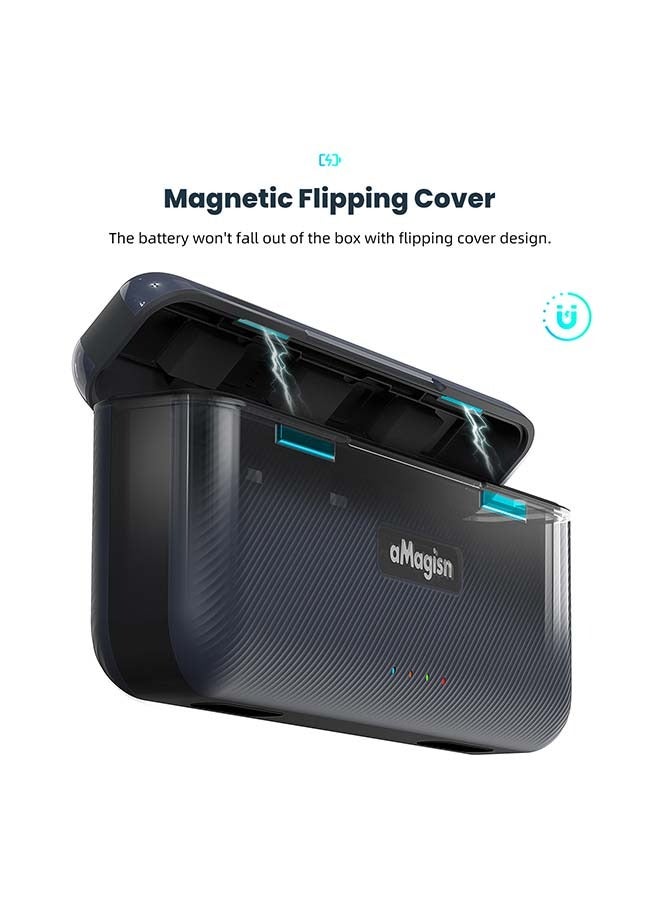 aMagisn aMagisn Premium Fast-Charging Case and Charger Accessories for Insta360 Ace Pro - Essential Charging Solutions for Insta360 Ace Pro Action Camera（ Batteries not included）  - Image 4