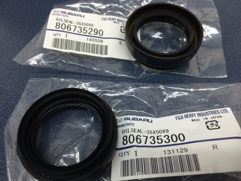 Subaru Front Drive Axle Seal Kit Legacy Forester Outback Impreza WRX STi  806735300  806735290  Genuine OEM