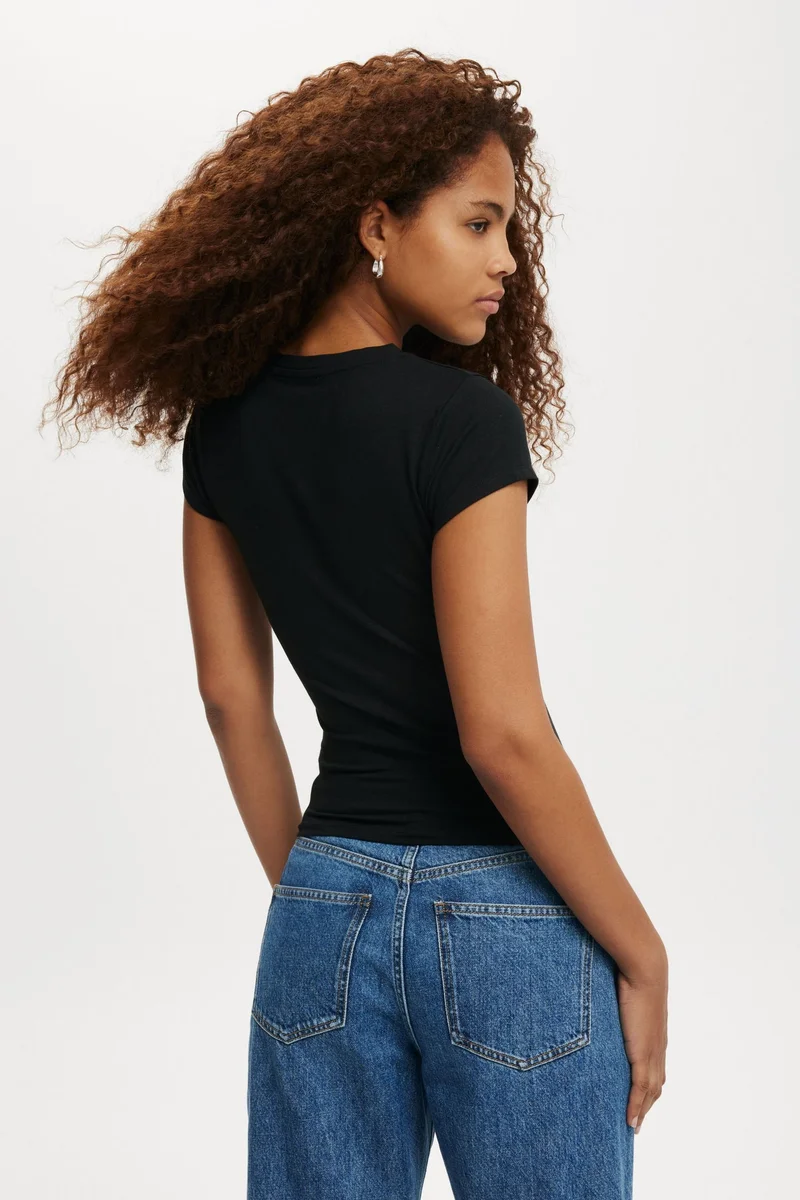 Cotton On  All Day Crew Tee for Women | Best Price UAE