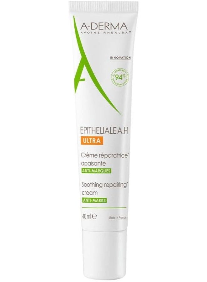 A-Derma Epitheliale A. H Ultra Soothing Repairing Cream - 40ml