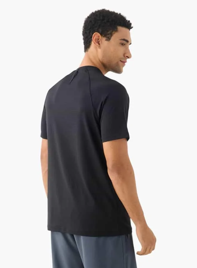 Kappa Kappa Men Jacquard Knit Tee