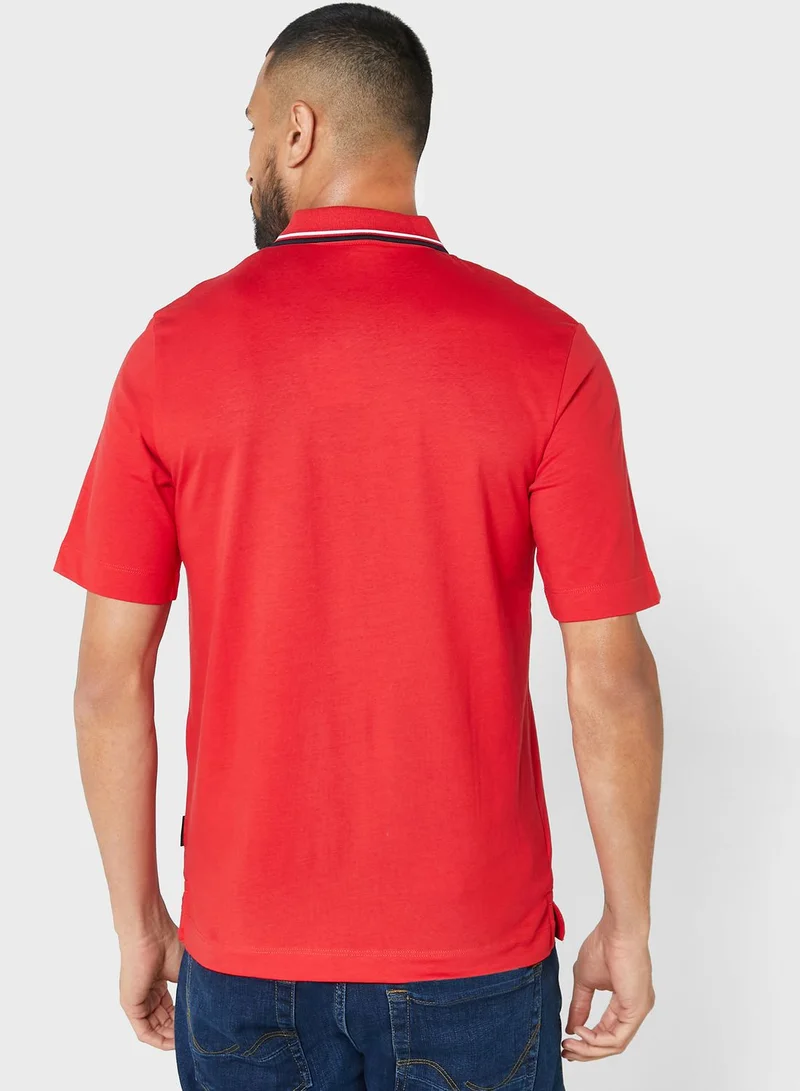 JACK & JONES Logo Print Polo