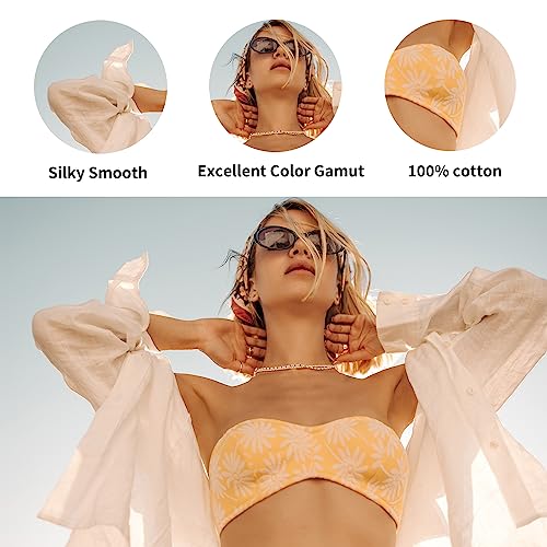 DURIX DURICO Smooth Rag 315GSM Cotton Surface Fineart Digital Inkjet Photo Paper (8" x 10", 25 sheets) - Image 4