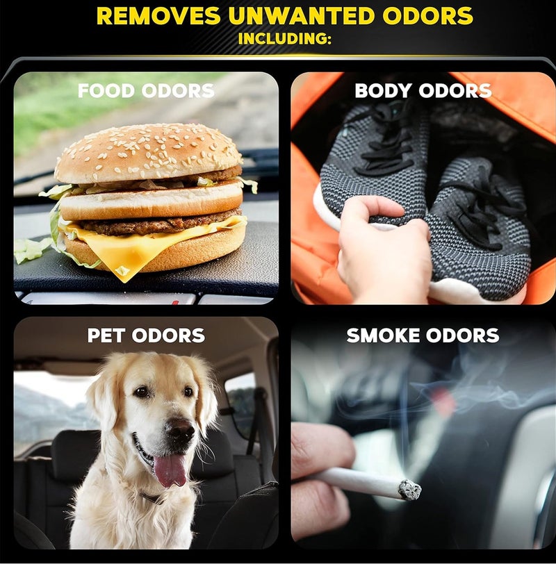 X Pro 99 X-PRO 99 Whole Car Air Refresher Odor Eliminator Spray 200ml, Car AC Vent Cleaner and Interior Freshener, Removes Smoke Food Pet Odors, Long Lasting Cherry Scent, Car Cabin Air Freshener Spray for SUV Sedan Truck and Van Fast Acting Formula Pro - Image 4