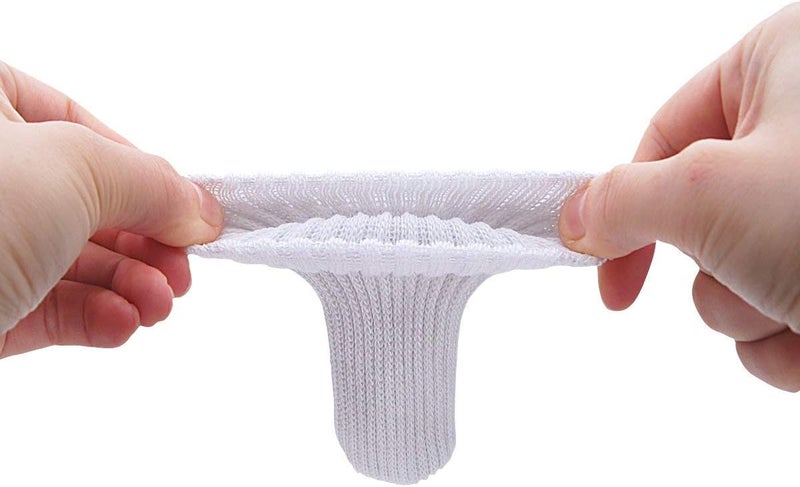 TEKEFT 16pcs White Color Knitting Wool Furniture Socks/Chair Leg Floor Protector (16 White) - Image 2