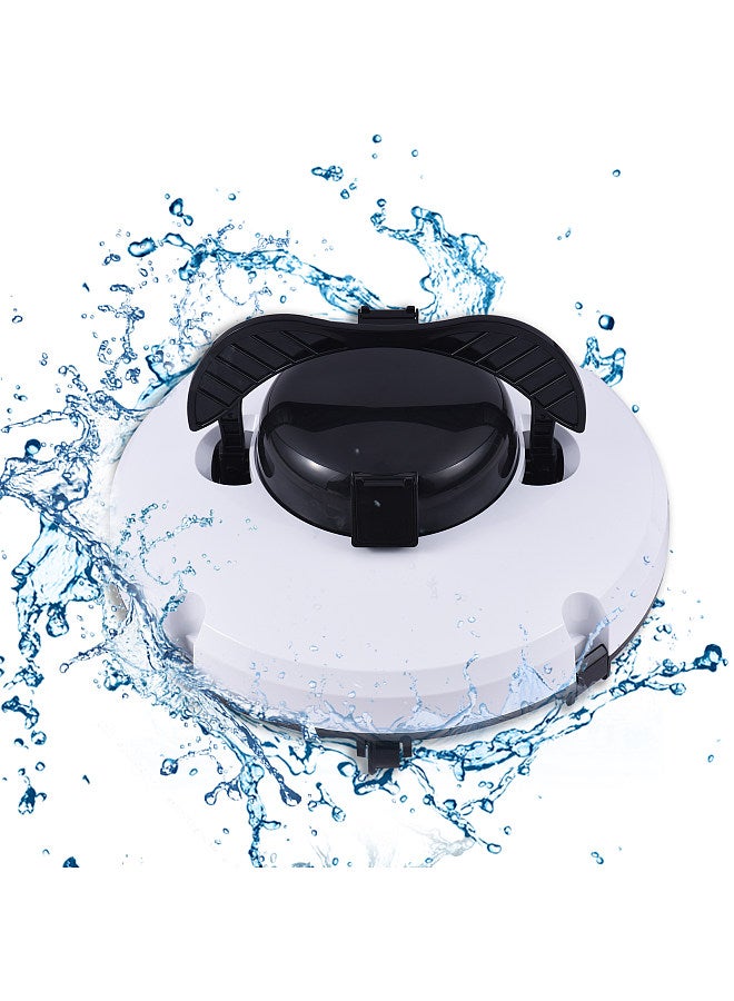 Generic Cordless Robotic Pool Cleaner IPX8 Waterproof Dual-Motor Strong Suction Self-Parking 120Mins Runtime Automatic Pool Vacuum for Above Ground In-Ground Swimming Pool Up to 1076 Sq.Ft  - Image 4