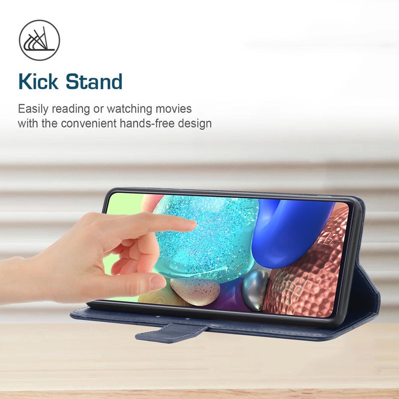 BURAQ Case Cover For Honor 200 5G Global Y-shaped Pattern Flip Leather Phone Case(Blue) - Image 5