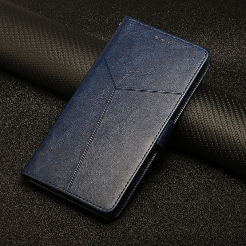 BURAQ Case Cover For Honor 200 5G Global Y-shaped Pattern Flip Leather Phone Case(Blue) - Image 2