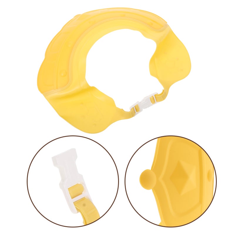 2pcs Shampoo Caps Adjustable Bath Hat Shower Hat for Children Kids Baby - Image 3