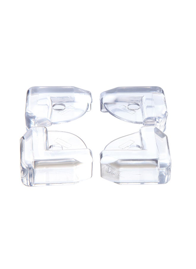dreambaby Glass Table and Shelf Corner Cushions - Transparent  - Image 2