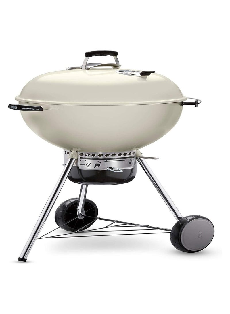 Weber Master-Touch Charcoal Grill 22" Spring Ivory  - Image 1