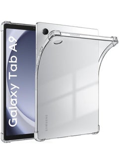 YoYoTech Clear Case Cover for Samsung Galaxy Tab A9 8.7 inch Air Hybrid Slim Fit Shockproof Crystal TPU Protective Case Cover 2023  - Image 1