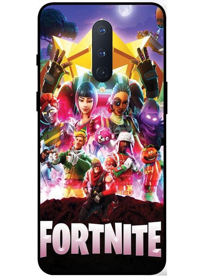 EYE CATCH Protective Case Cover For OnePlus 8 Smart Series Printed Protective Case Cover for OnePlus 8 Fortnite - Image 1