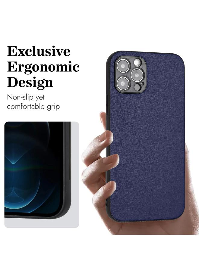 S-TOP Case For iPhone 12 Pro Max R20 Leather Pattern Phone Single Case - Image 4