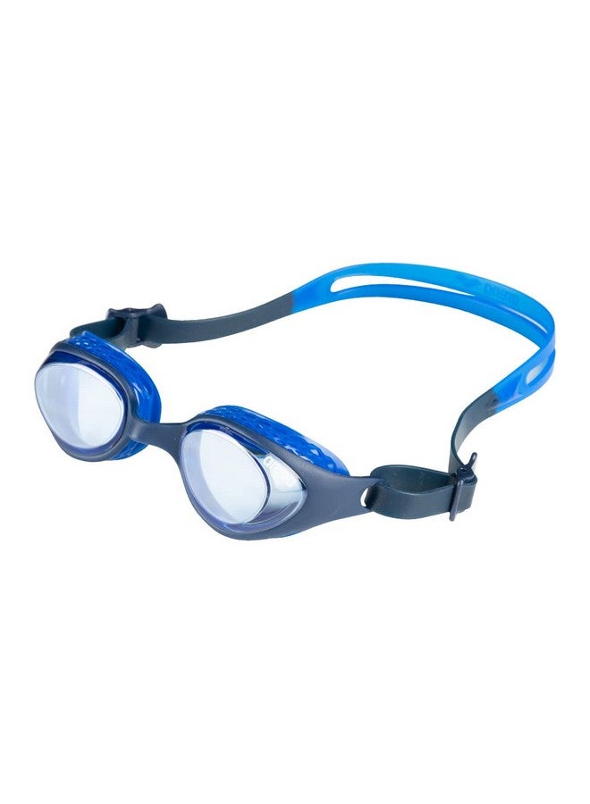 arena Unisex Kids Junior Air Goggles For Swimming Ages 6 To 12 Perfect Fit Air Seals Antifog Coating Nonmirror Lens Adjustable Strap, Blue;Blue - Image 2