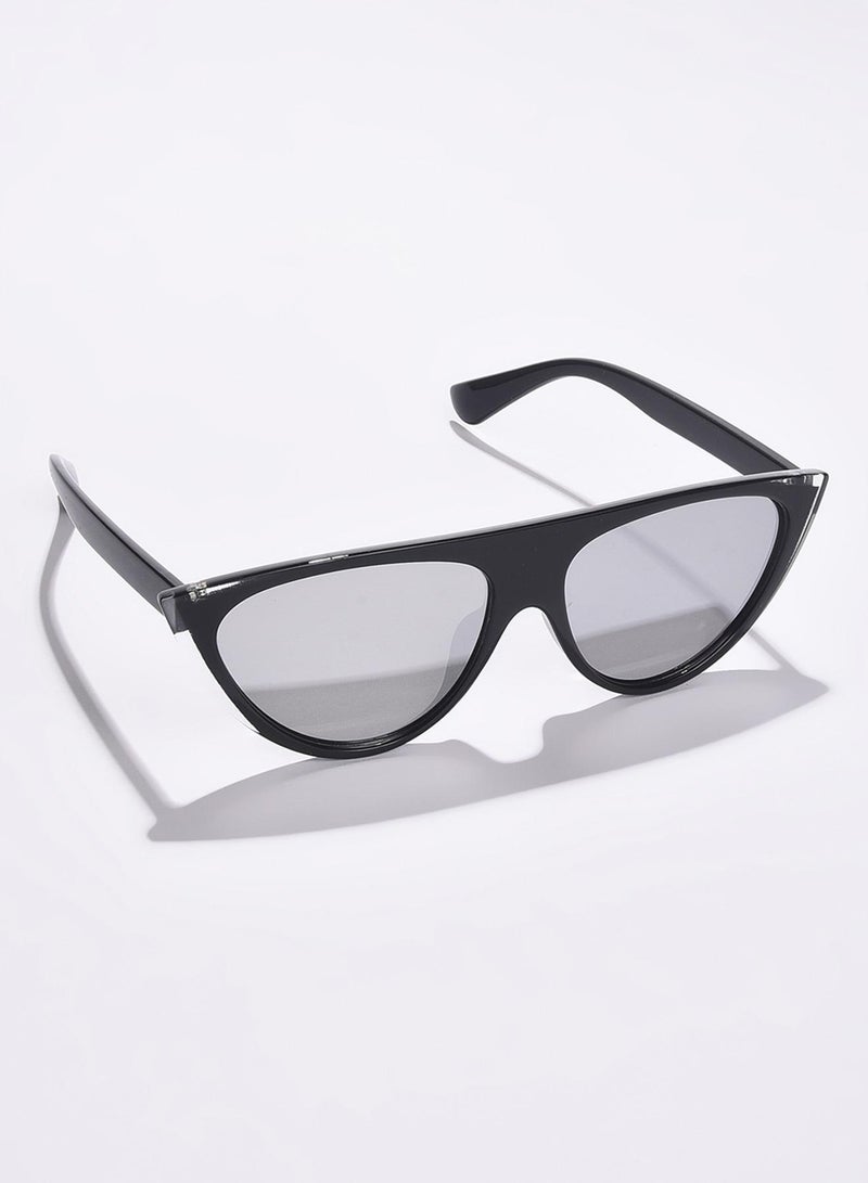 Haute Sauce Black Lens Black Cateye Sunglasses - Image 1