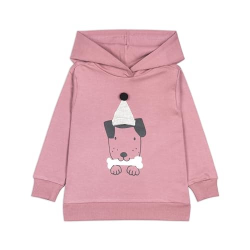 ARIEL Kids Cotton Fleece Full Sleeve Hoodie Sweatshirt & Sweatpant Clothing Set for Boys and Girls (ONION-BONE_2-3 years) - Image 5