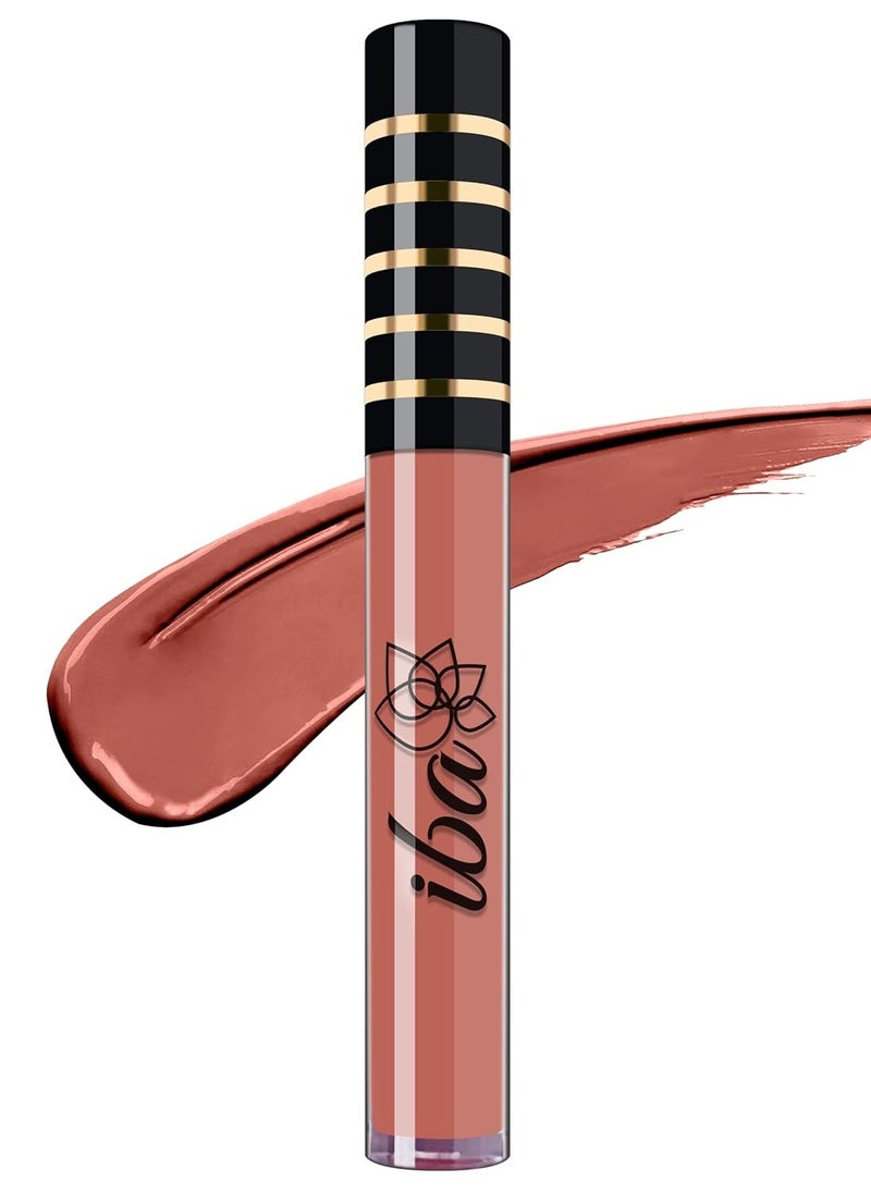 Iba Iba Maxx Matte Liquid Lipstick Shade Fresh Peach 2.6Ml  - Image 1
