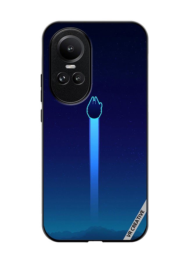 VR CREATIVE Protective Case Cover For Oppo Reno 10 Millennium Falcon Design Multicolour - Image 1