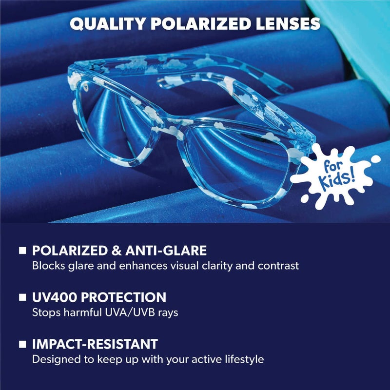 Knockaround Kids Premiums Polarized Sunglasses for Kids - UV400 Protection - Image 2