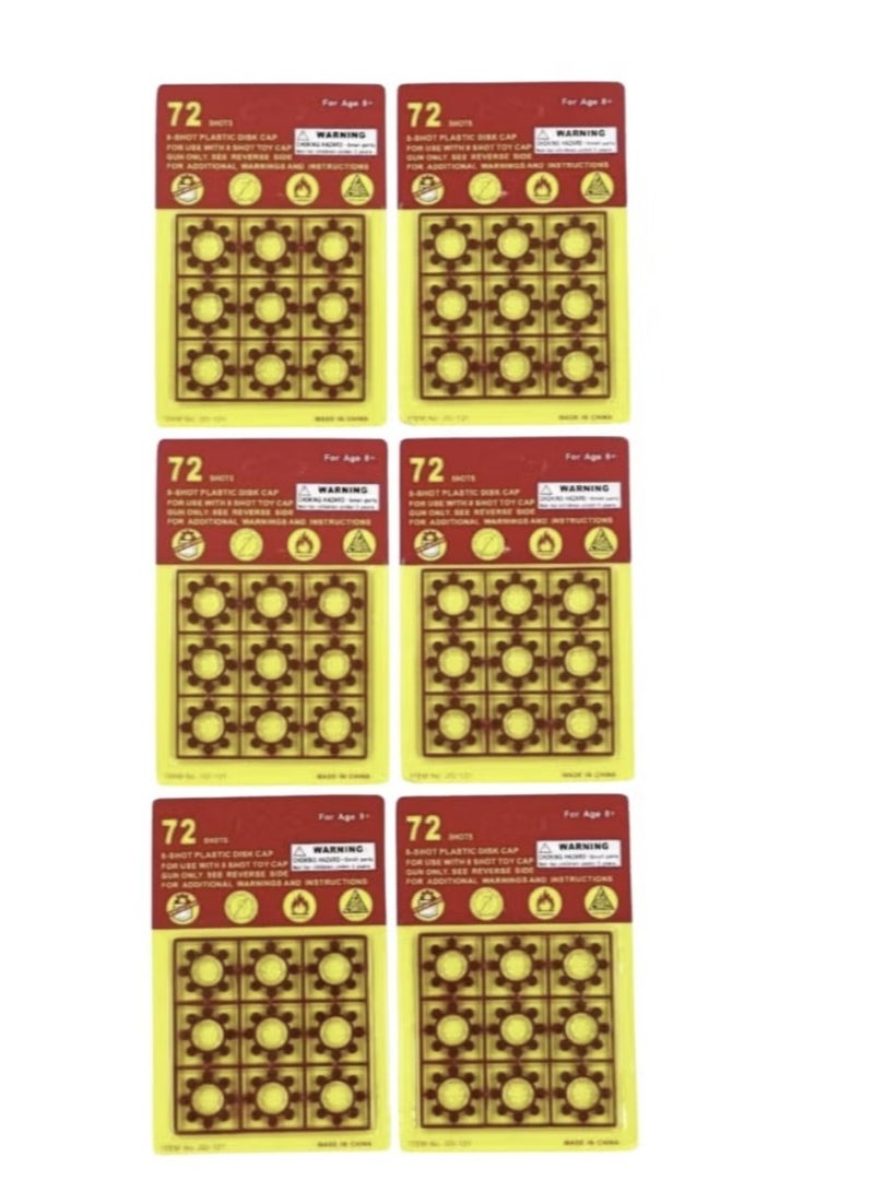 Toy Cap Gun Rings From 6 Boxes Each Box 72 - Image 1