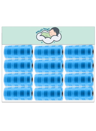 Amchi Baby Disposable Scented Bags pack of 12 rolls/240 Bags- Blue - pzsku/Z1F31F5626B56F53AC911Z/45/_/1727732471/c165878a-d75e-4e88-83ce-6eadd386010f