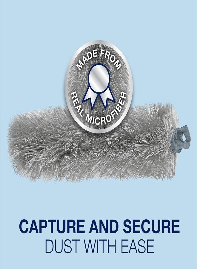 بونا عبوات إعادة استخدام منفضة الغبار من بونا - عبوتان - نظام تنظيف عالي الأداء - منافض غبار من الألياف الدقيقة تزيل الغبار وشعر الحيوانات الأليفة لتنظيف المنزل بالكامل - Image 4