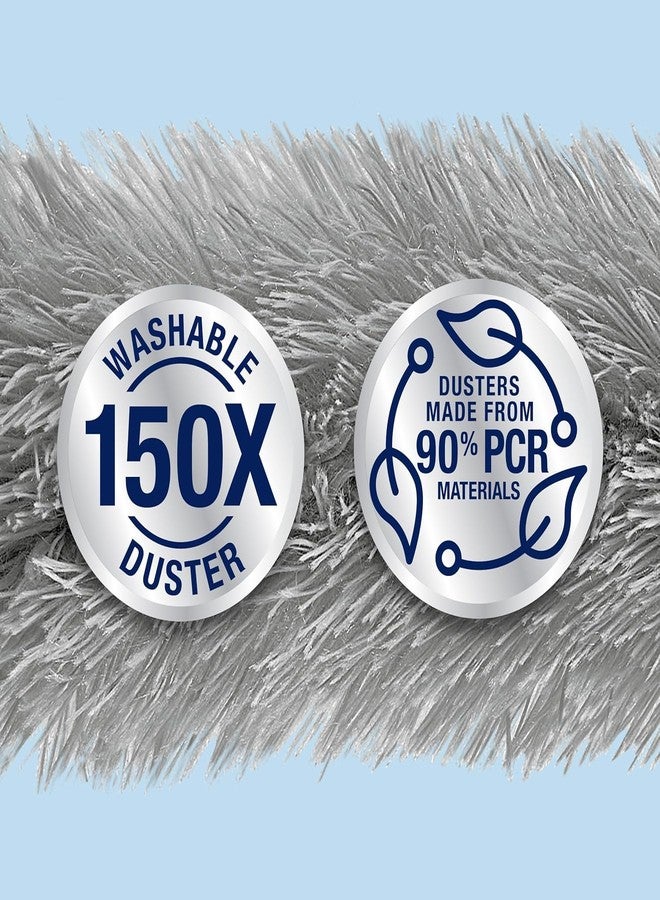 بونا عبوات إعادة استخدام منفضة الغبار من بونا - عبوتان - نظام تنظيف عالي الأداء - منافض غبار من الألياف الدقيقة تزيل الغبار وشعر الحيوانات الأليفة لتنظيف المنزل بالكامل - Image 5