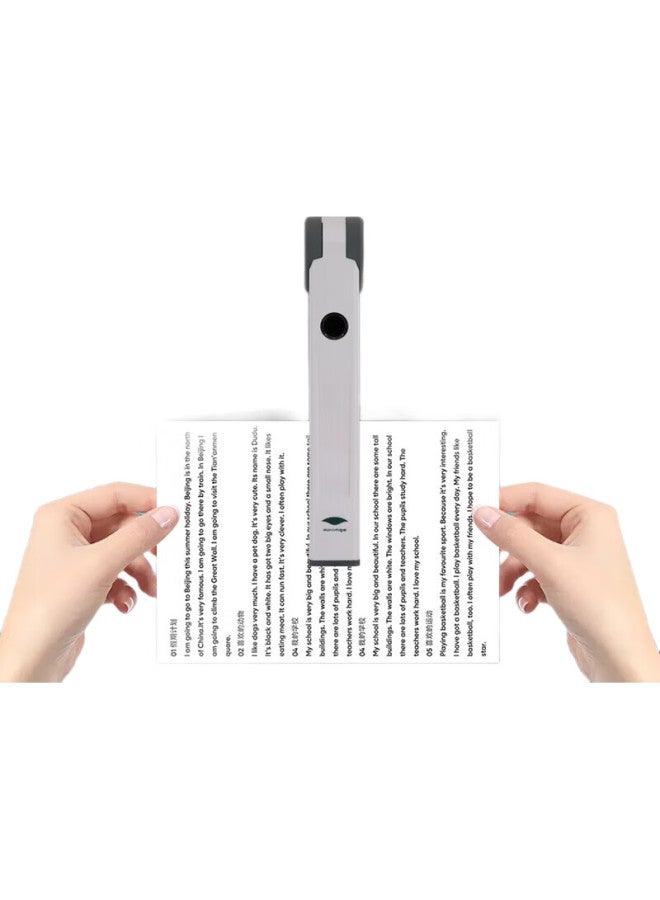 Eloam S500L 5Mp A4 Document Scanner High Definition High Speed Scanner With Timer Automatic Continuous Scanning For Documents And Receipts Ocr Text Recognition - Image 2
