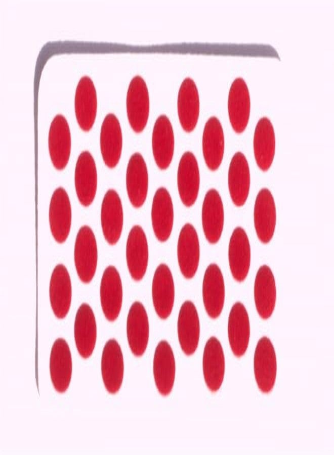 Ashirwad Maroon & Red Bindi Stickers Size 3.0 mm to 1.2 cm Available in Different Sizes One Size Packed in one Box Each 5 pcs and 10 pcs | AE000181-00 (Red, 8.00 mm 10 pcs) - Image 1