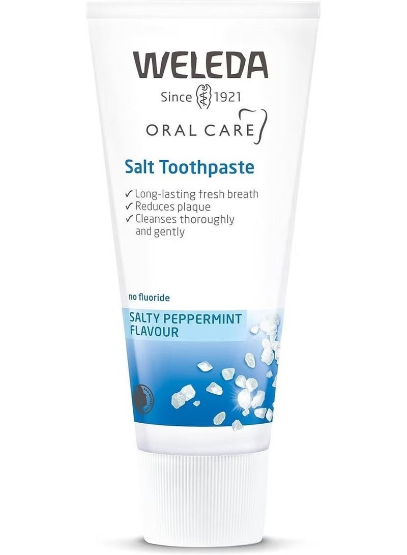 Weleda Salt Toothpaste 2x75ml Special Offer - Image 4