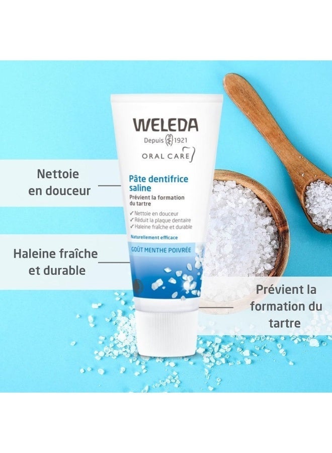 Weleda Salt Toothpaste 2x75ml Special Offer - Image 5