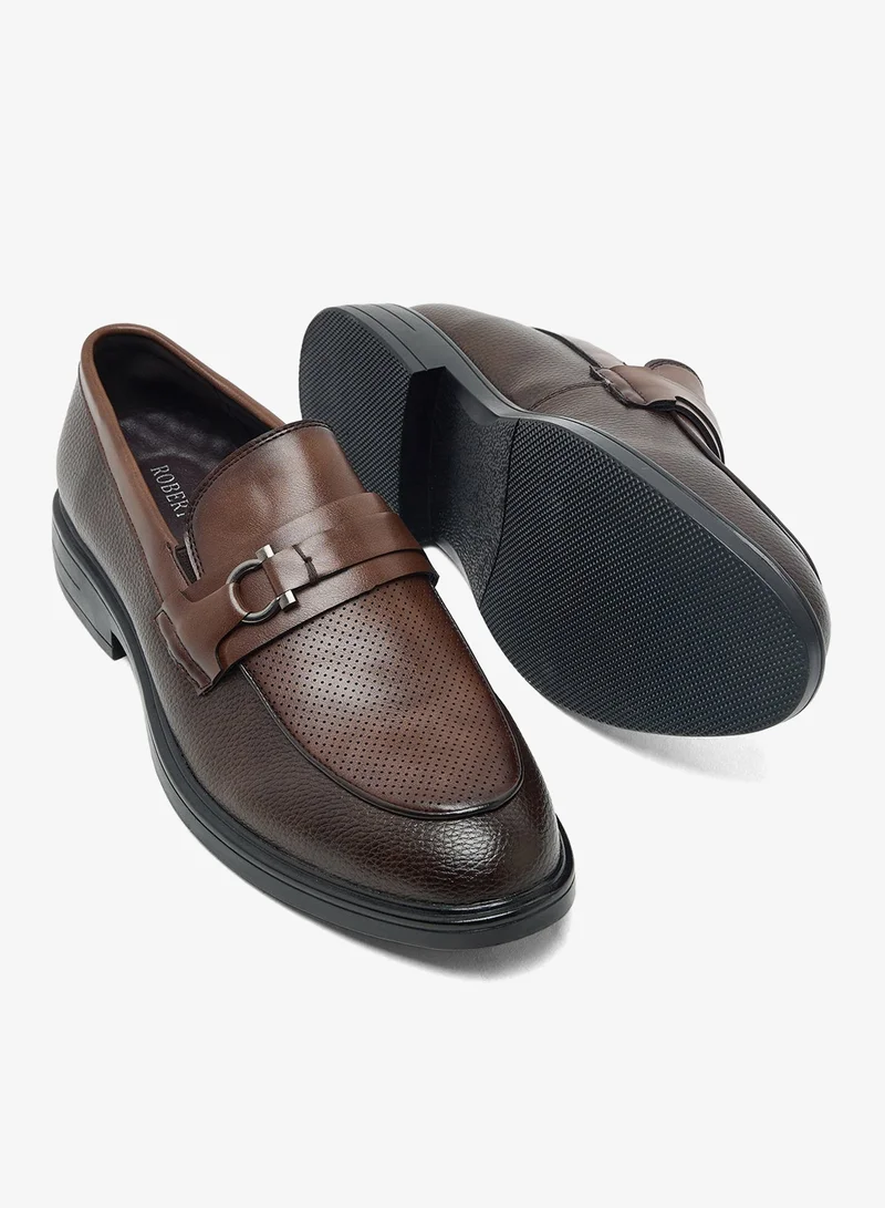 Robert Wood Trim Detail Classic Formal Sjip Ons