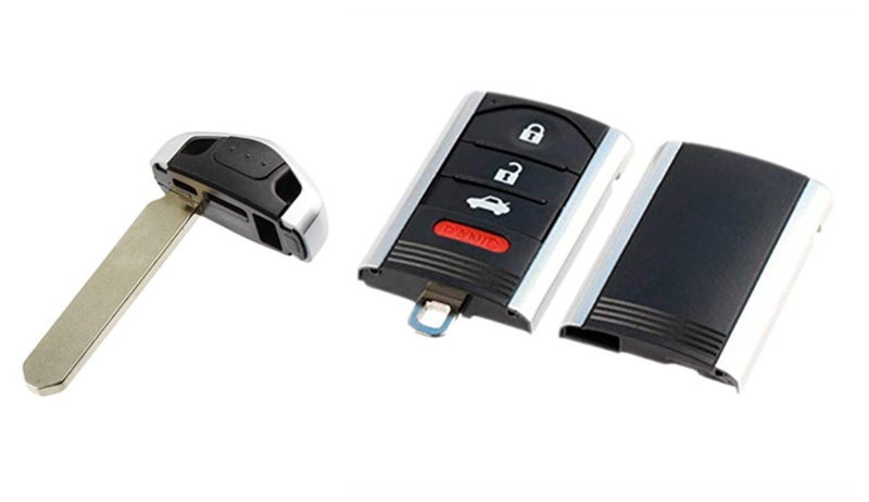 KAWIHEN غلاف مفتاح دخول بدون مفتاح KAWIHEN متوافق مع Acura TL ILX RDX ZDX M3N5WY8145 KR5434760 (مجرد غلاف) - Image 3