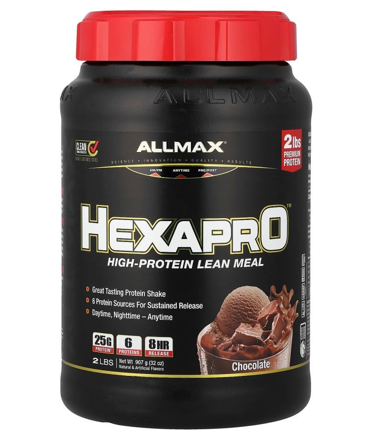 Allmax Hexapro™ High-Protein Lean Meal Chocolate 2 lbs (907 g)