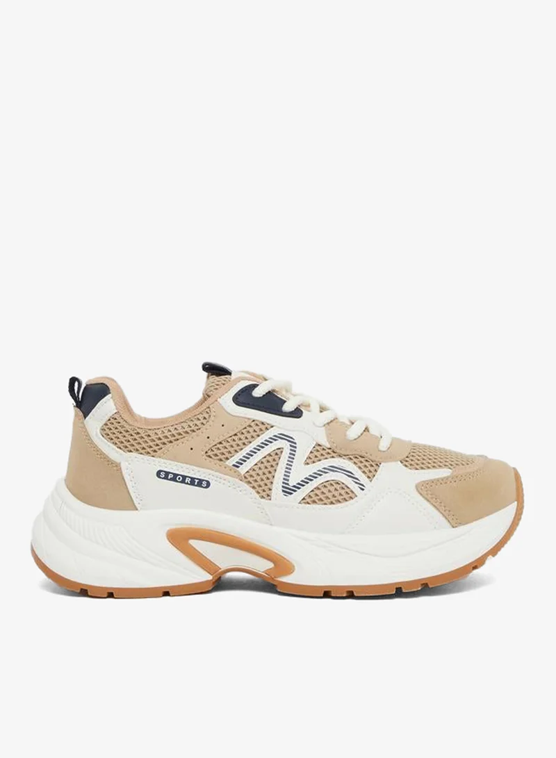 ستايلي سنيكرز ستايلي بلاتفورم بنسيج برباط