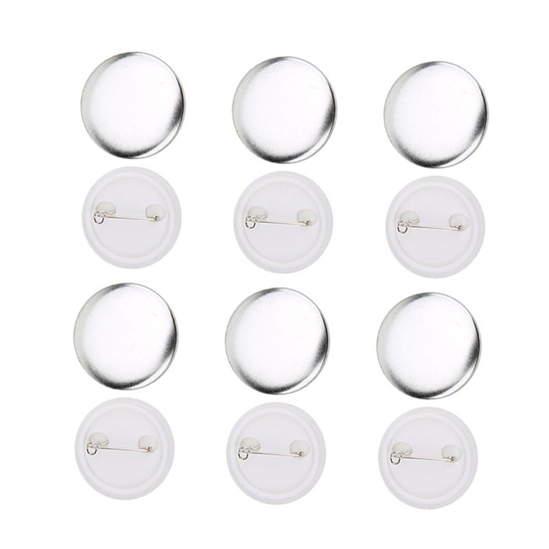 100 Sets 37mm Badge Pin Button Parts Badge Making Supplies DIY Crafts Materials - Image 4