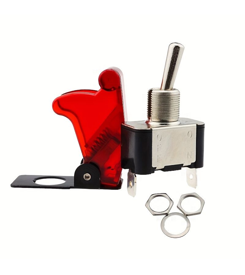 Kn3a-101 مفتاح تبديل ذراع هزاز ذو 2 سن و2 سرعة تشغيل وإيقاف بدون لمبة L - Image 4