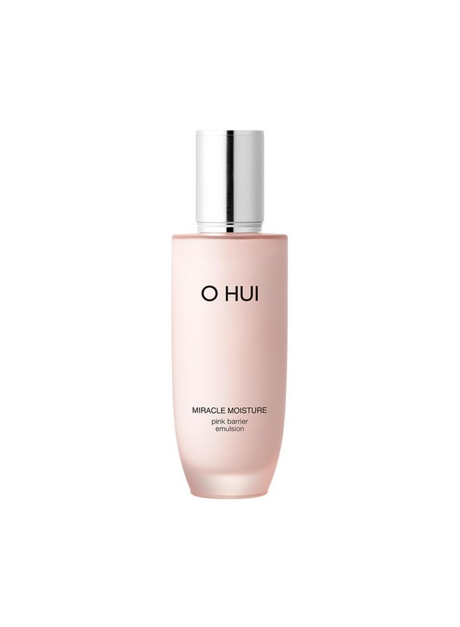 O HUI Ohui Miracle Moisture Toner Emulsion Visibly Improves Skin Texture Facial Soothing Emulsion Lightweight Face Moisturizer Korean Skin Care Ceramides Glycerin Panthenol Squalane Glass Skin - Image 1