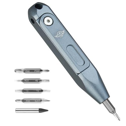 OKNIFE Otacle D1 Mini Precision Screwdriver Set, 9 in 1 EDC Multi Bit Pocket Screwdriver, Industrial S2 Steel Magnetic Bits for Work or Daily Use - Image 1