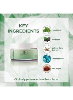 CIEL Oil Control Face Mask Cream Glowing Skin 100% Vegan Face Pack For Matte And Even Toned Skin For Acne Prone Skin 100G  - Image 4