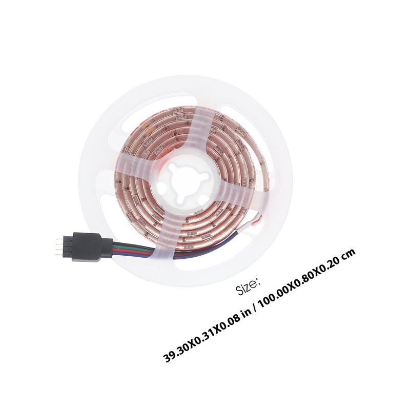 🏠 شرائط إضاءة LED ملونة قابلة للانثناء مقاومة للماء 5 مع جهاز تحكم عن بعد للاستخدام الداخلي وتزيين الحفلات والأندية - Image 2