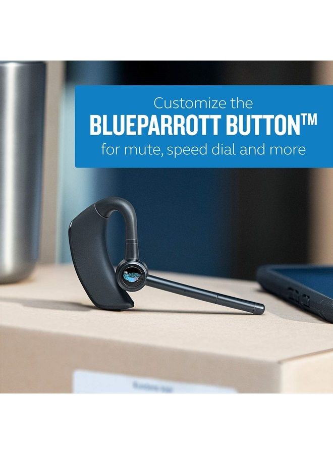 BlueParrott سماعة بلوتوث أحادية M300-XT مع خاصية إلغاء الضوضاء وخاصية عدم استخدام اليدين للهواتف المحمولة مع ما يصل إلى 14 ساعة من وقت التحدث للمحترفين والسائقين أثناء التنقل - Image 5