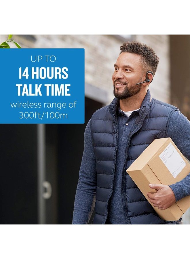 BlueParrott سماعة بلوتوث أحادية M300-XT مع خاصية إلغاء الضوضاء وخاصية عدم استخدام اليدين للهواتف المحمولة مع ما يصل إلى 14 ساعة من وقت التحدث للمحترفين والسائقين أثناء التنقل - Image 3