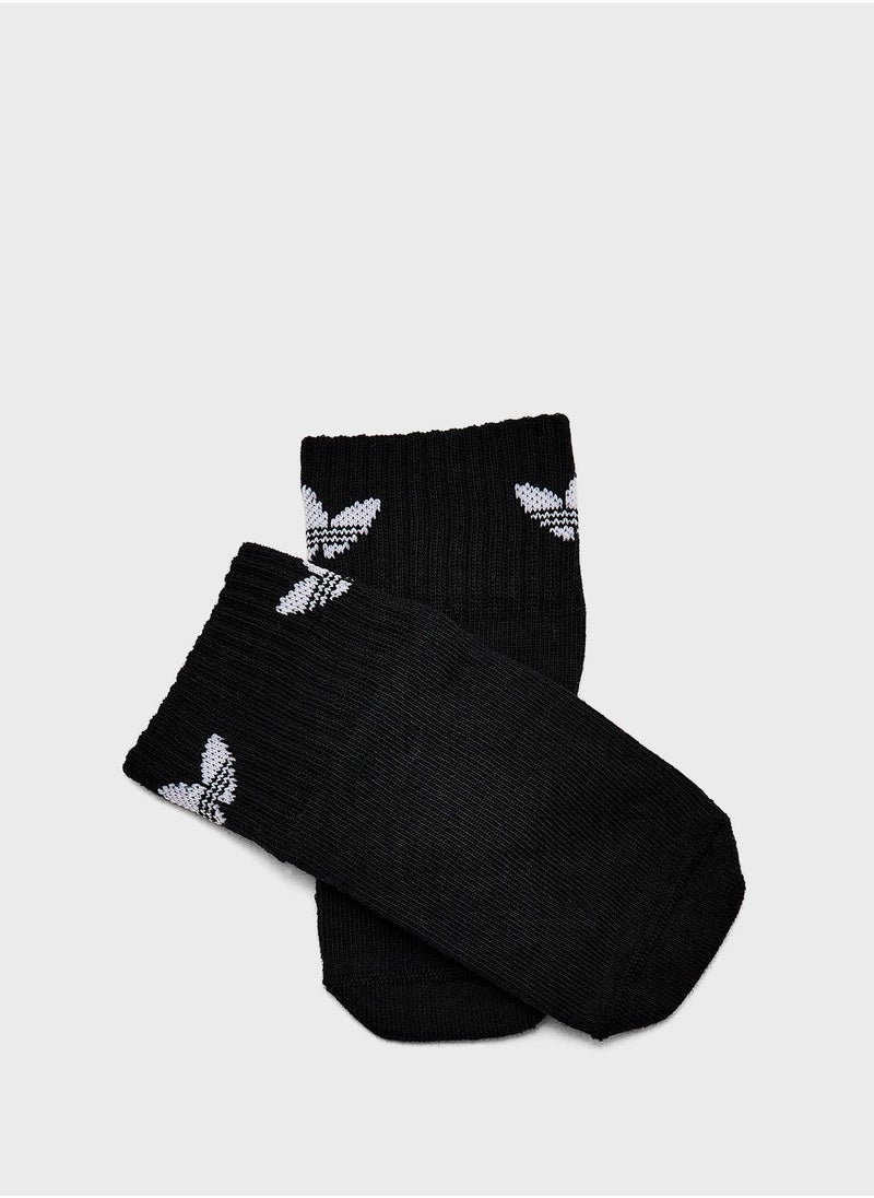 adidas Originals Kids 2 Pack Anti Slip Socks  - Image 3
